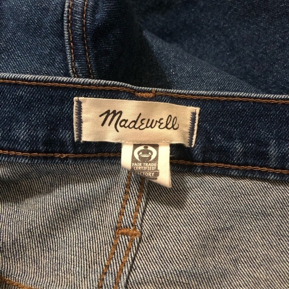 MADEWELL The High Rise Slim Boy Jean Size 32T - Picture 7 of 10